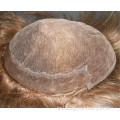 100% European Human Hair Brown Wigs (BAW-6")